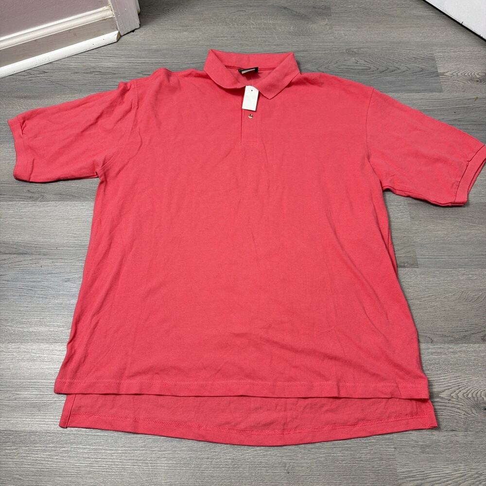 Outer Banks Men's 2X Polo Golf Cotton Shirt Pique Knit Relax Fit